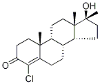 4-氯甲睾酮结构式_5785-58-0结构式