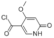 (9ci)-1,6-二氢-4-甲氧基-6-氧代-3-吡啶羰酰氯结构式_57852-56-9结构式