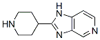 1H-imidazo[4,5-c]pyridine,2-(4-piperidinyl)-(9ci) Structure,578709-09-8Structure