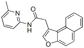 (9ci)-n-(6-甲基-2-吡啶)-萘并[2,1-b]呋喃-1-乙酰胺结构式_578756-68-0结构式