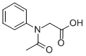 N-Aceytl-N-phenylglycine Structure,579-98-6Structure