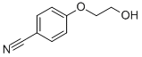 4-(2-Hydroxyethoxy)benzonitrile Structure,57928-96-8Structure