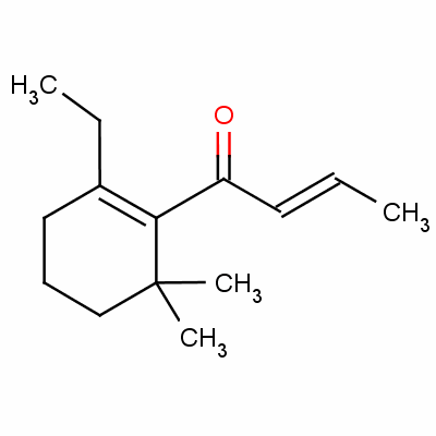 (E)-1-(2-ethyl-6,6-dimethyl-1-cyclohexen-1-yl)-2-buten-1-one Structure,57934-98-2Structure