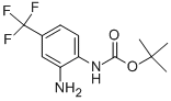 (2-氨基-4-三氟甲基-苯基)-氨基甲酸叔丁酯结构式_579474-48-9结构式