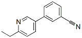 Benzonitrile,3-(6-ethyl-3-pyridinyl)-(9ci) Structure,579475-40-4Structure