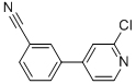 2-Chloro-4-(3-cyanophenyl)pyridine Structure,579476-66-7Structure