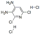 3,4-二氨基-2,6-二氯吡啶二盐酸盐结构式_579486-68-3结构式