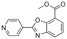 Methyl2-(pyridin-4-yl)benzo[d]oxazole-7-carboxylate Structure,579525-07-8Structure