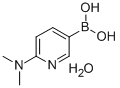 2-(二甲基氨基)吡啶-5-硼酸一水合物结构式_579525-46-5结构式