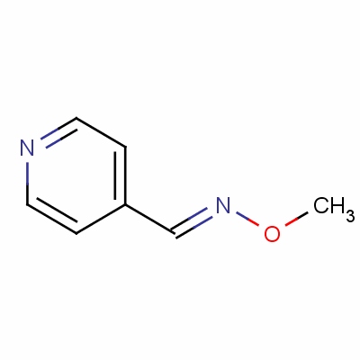 异烟醛 o-甲基肟结构式_57980-42-4结构式