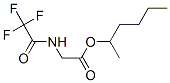 N-(trifluoroacetyl)glycine 1-methylpentyl ester Structure,57983-14-9Structure