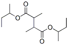 2,3-Dimethylbutanedioic acid bis(1-methylpropyl) ester Structure,57983-29-6Structure