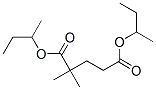 2,2-Dimethylpentanedioic acid bis(1-methylpropyl) ester Structure,57983-30-9Structure