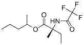 N-(trifluoroacetyl)-l-isovaline 1-methylbutyl ester Structure,57983-39-8Structure