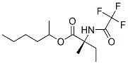 N-(trifluoroacetyl)-l-isovaline 1-methylpentyl ester Structure,57983-77-4Structure