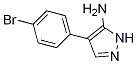 4-(4-Bromophenyl)-1h-pyrazol-5-amine Structure,57999-08-3Structure