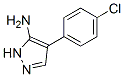 4-(4-Chloro-phenyl)-2H-pyrazol-3-ylamine Structure,57999-09-4Structure