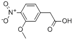 2-(3-Methoxy-4-nitrophenyl)acetic acid Structure,5803-22-5Structure