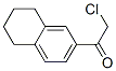 2-Chloro-1-(5,6,7,8-tetrahydronaphthalen-2-yl)ethanone Structure,5803-67-8Structure