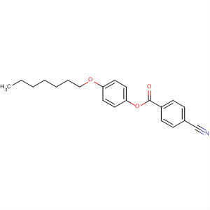 4-Cyanobenzoic acid 4-(heptyloxy)phenyl ester Structure,58087-05-1Structure