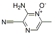 (9ci)-3-氨基-5-甲基-吡嗪甲腈 4-氧化物结构式_58091-69-3结构式