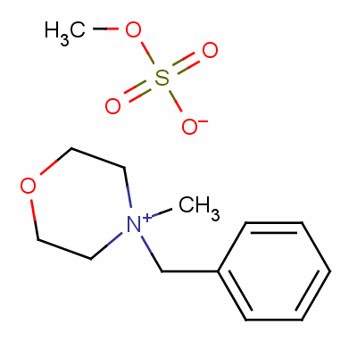 4-Benzyl-4-methylmorpholinium methyl sulphate Structure,58093-31-5Structure