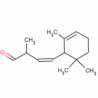 2-Methyl-4-(2,6,6-trimethyl-2-cyclohexen-1-yl)-3-butenal Structure,58102-02-6Structure