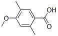 2,5-Dimethyl-4-methoxybenzoic acid Structure,58106-26-6Structure