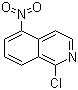 1-氯-5-硝基异喹啉结构式_58142-97-5结构式