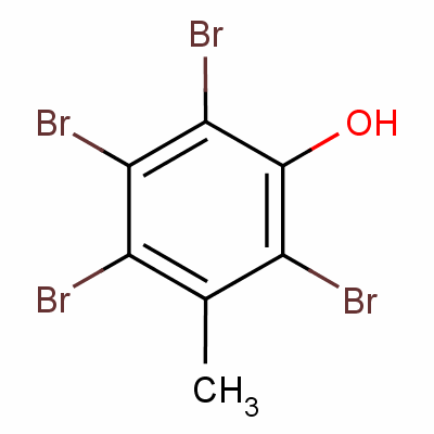 2,3,4,6-Tetrabromo-m-cresol Structure,58169-99-6Structure