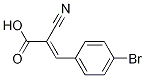 (E)-3-(4-bromophenyl)-2-cyanoacrylic acid Structure,58177-54-1Structure