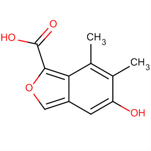 5-Hydroxy-6,7-dimethyl-2-benzofurancarboxylic acid Structure,581807-45-6Structure