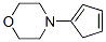 4-(1,3-Cyclopentadien-1-yl)morpholine Structure,58193-85-4Structure