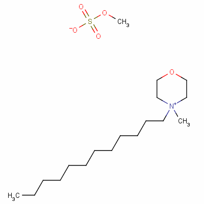 4-Dodecyl-4-methylmorpholinium methyl sulphate Structure,58226-73-6Structure