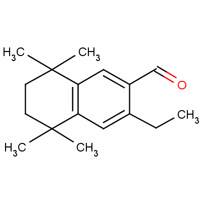 3-Ethyl-5,6,7,8-tetrahydro-5,5,8,8-tetramethylnaphthalene-2-carbaldehyde Structure,58243-85-9Structure