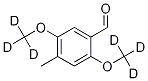 2,5-Dimethoxy-d6-4-methyl-benzaldehyde Structure,58262-07-0Structure