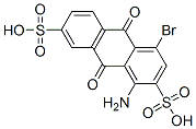 1-氨基-4-溴-9,10-二氧代-9,10-二氢蒽-2,7-二磺酸结构式_58294-41-0结构式