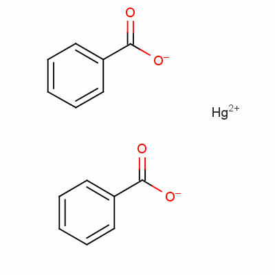 苯甲酸汞结构式_583-15-3结构式