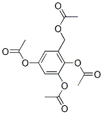 6-[(乙酰基氧基)甲基]-1,2,4-苯三醇三乙酸酯结构式_5831-39-0结构式