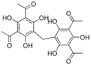 1,1’,1’’,1’’’-[Methylenebis(2,4,6-trihydroxy-5,1,3-benzenetriyl)]tetrakisethanone Structure,58316-48-6Structure