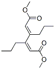 (2E,4z)-3,4-dipropyl-2,4-hexadienedioic acid dimethyl ester Structure,58367-41-2Structure