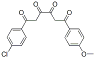 1-(4-Chlorophenyl)-6-(4-methoxyphenyl)-1,3,4,6-hexanetetrone Structure,58368-97-1Structure