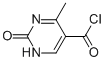 (9ci)-1,2-二氢-4-甲基-2-氧代-5-嘧啶羰酰氯结构式_583883-61-8结构式