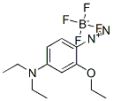 4-(Diethylamino)-2-ethoxybenzenediazonium tetrafluoroborate Structure,584-59-8Structure