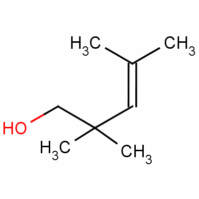 2,2,4-三甲基-3-戊烯-1-醇结构式_5842-53-5结构式