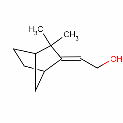 (Z)-2-(3,3-二甲基双环[2.2.1]庚-2-基)乙醇结构式_58437-72-2结构式