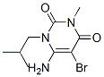 6-氨基-5-溴-1-异丁基-3-甲基-1H-嘧啶-2,4-二酮结构式_58481-38-2结构式