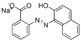 2-[(2-Hydroxy-1-naphthalenyl)azo]benzoic acid sodium salt Structure,5850-76-0Structure