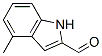 1H-indole-2-carboxaldehyde,4-methyl-(9ci) Structure,58518-51-7Structure