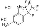 1,3-Diamino-4-(heptafluoroisopropyl)benzene dihydrochloride Structure,58524-63-3Structure